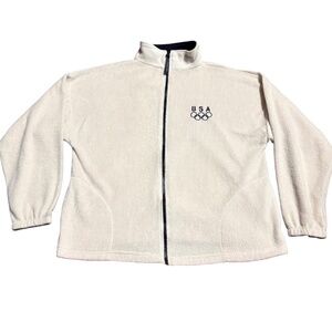 Vintage Team USA Olympics Fleece Jacket – XL